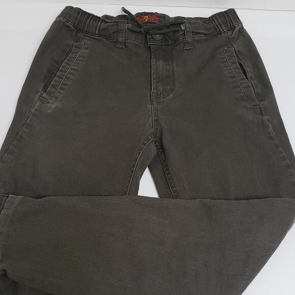 Stylish Gray Stretch Chino Pants - Size 10 - Picture 1 of 4